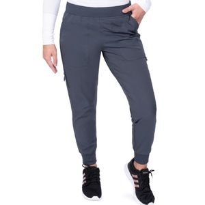 Ava Therese by Zavate Apparel Women’s Gray Scrub Joggers Medical Uniform